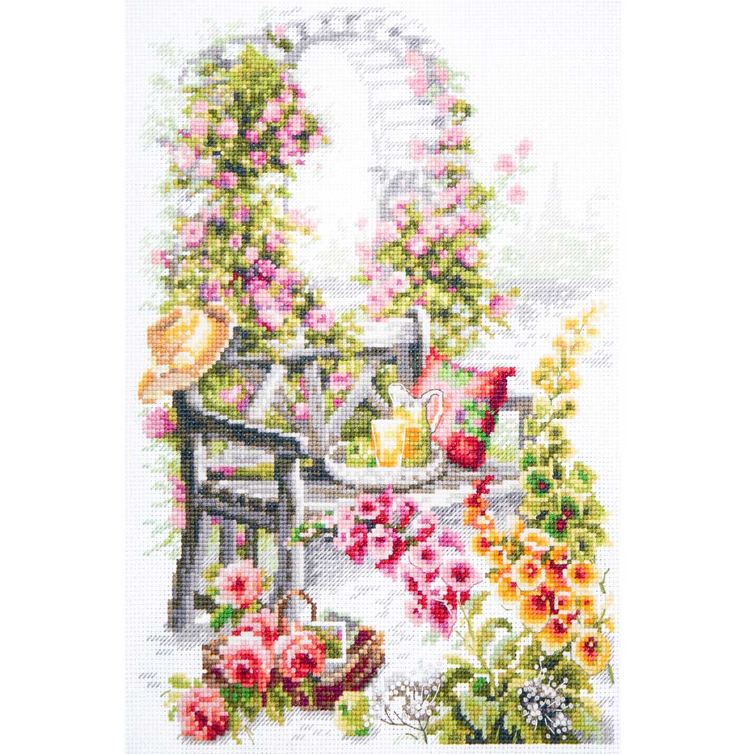 クロスステッチキット「リトリートガーデン」
