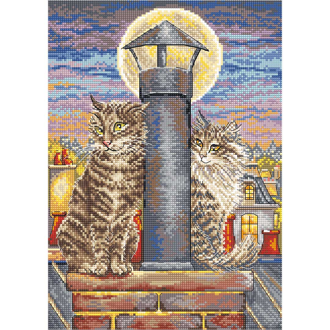 クロスステッチキット「ロマンス」