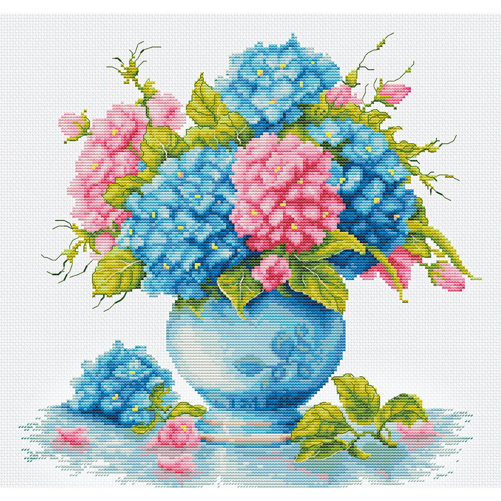 クロスステッチキット［アジサイ］