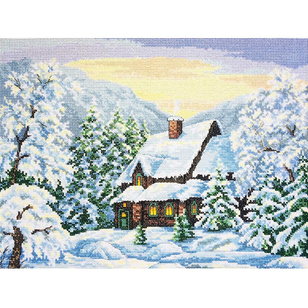 クロスステッチキット［ウィンターマジック］