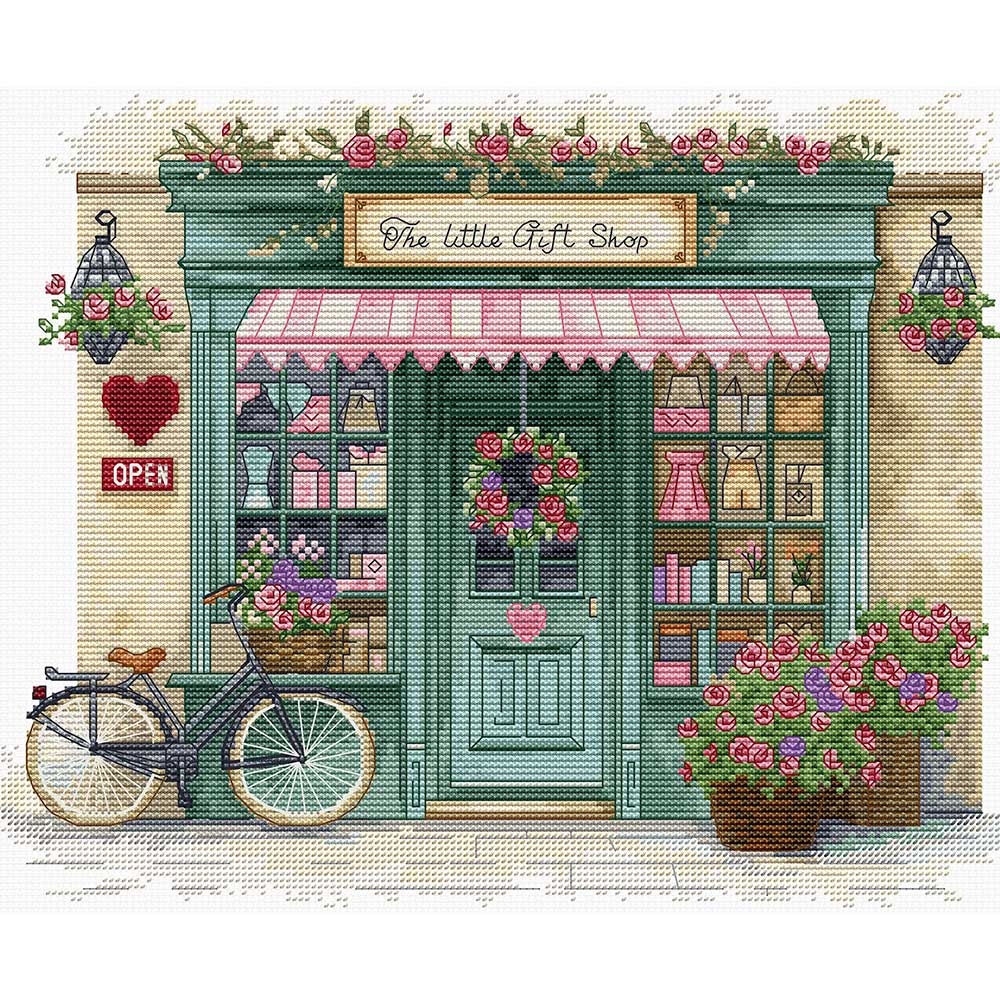 クロスステッチキット［リトルギフトショップ］