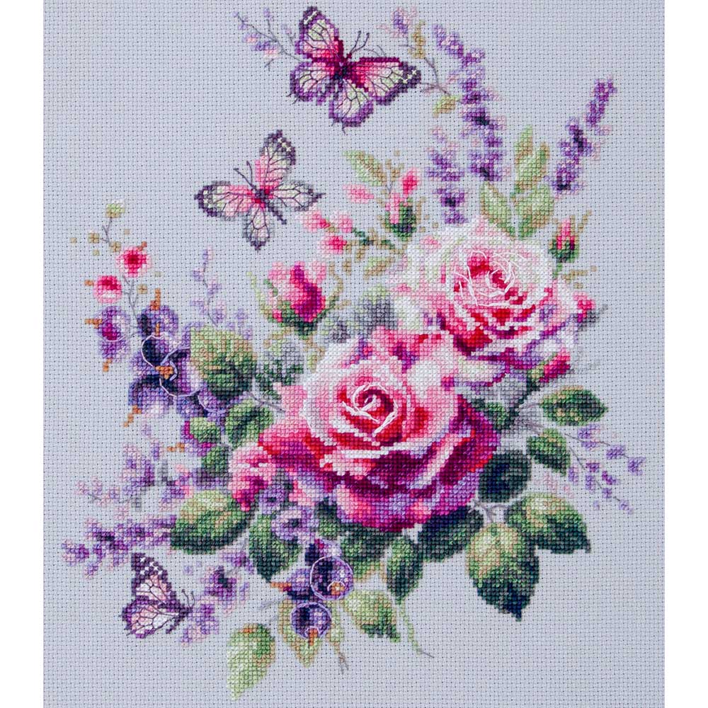クロスステッチキット［ハッピーガーデン］