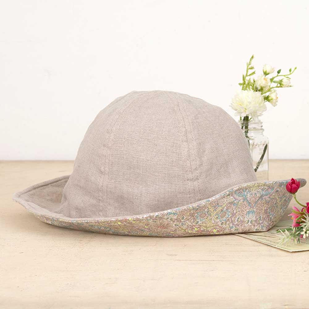 リネンハット［ストロベリー・シーフ・スプリング］