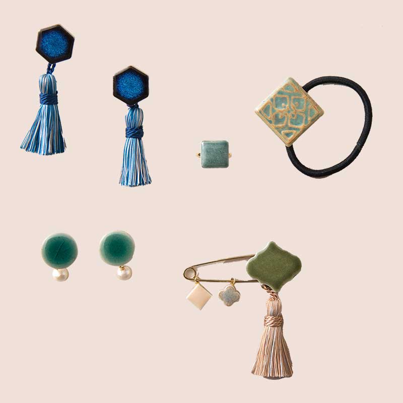 タイルのアクセサリーセット［シック］