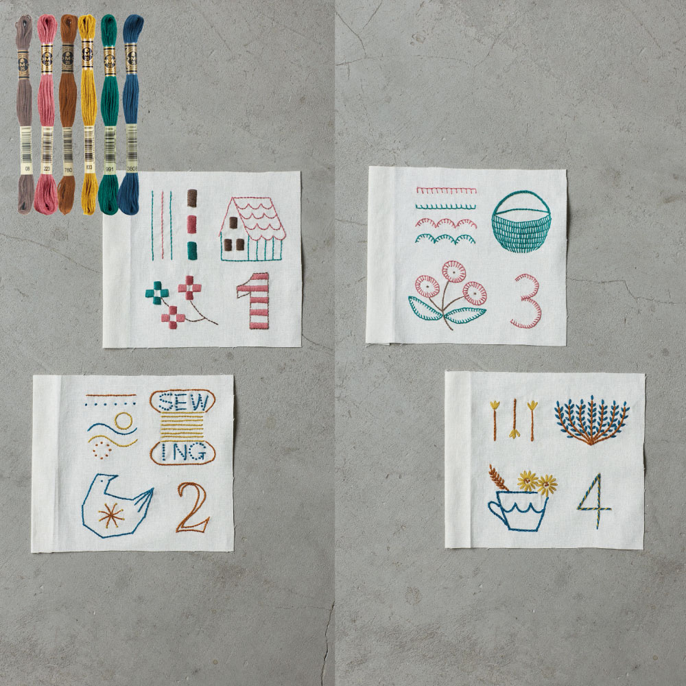 マカベアリスのステッチサンプラー材料セット