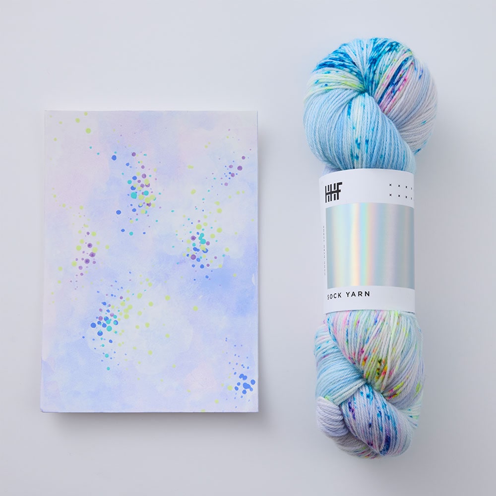 HHF × NEW ARAN yuna コラボレーションカラー（Sock Yarn ”Prism”）