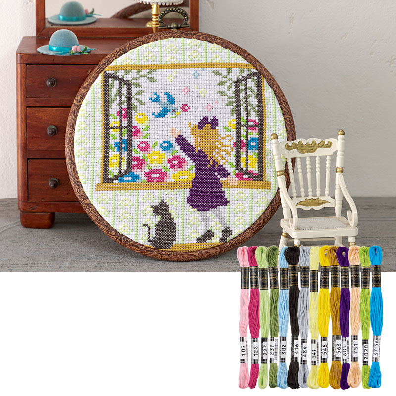 花のある風景 糸セット