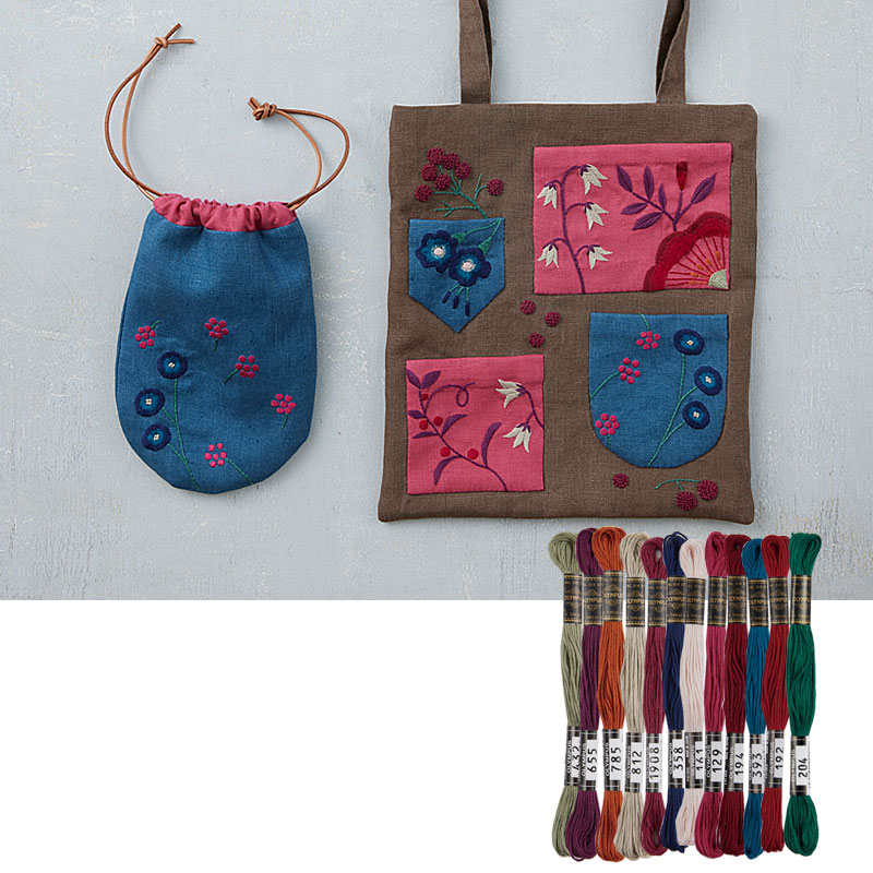 バッグ＆巾着 糸セット