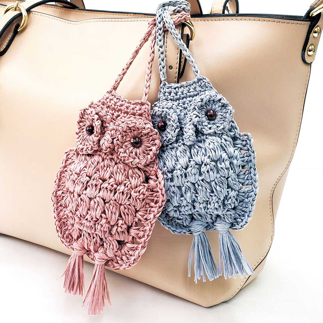 ふくろうのレジ袋収納チャーム