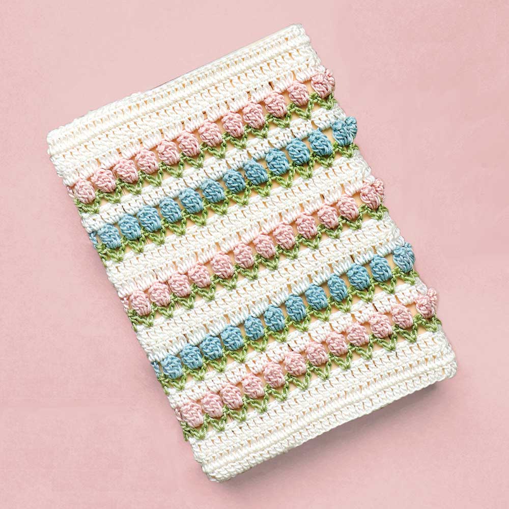 チューリップのブックカバー