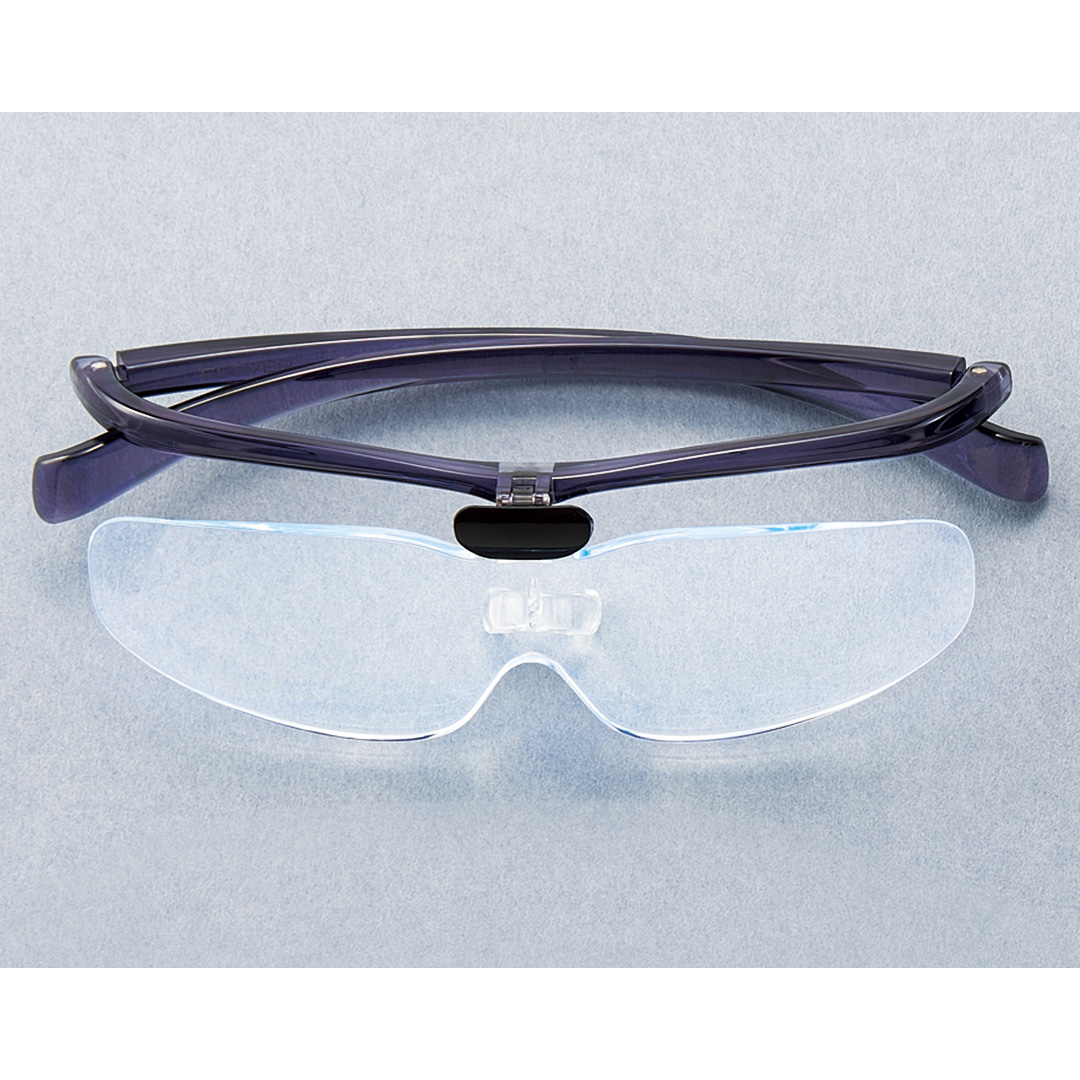 クラフトルーペ［1.6倍＆2.0倍］スモーキーグレー