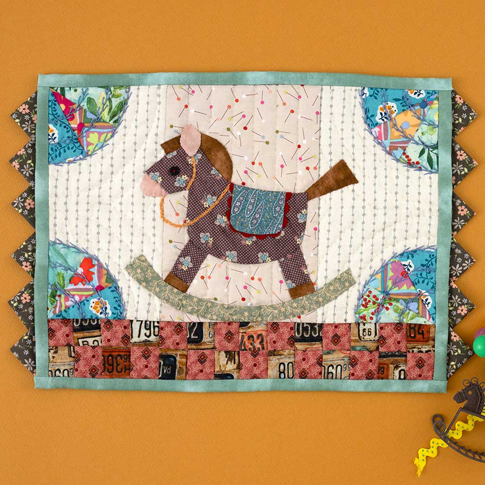 木馬のタペストリー