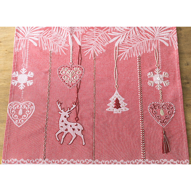 クリスマスのテーブルセンター