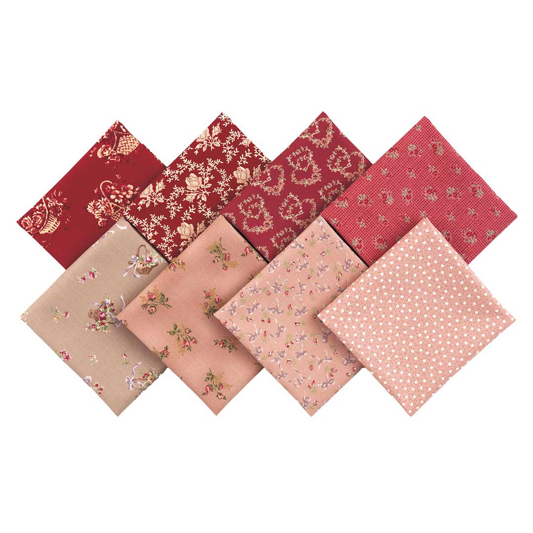 こうの早苗のカラーパレットコレクション8枚セット［ピンク・レッド系］