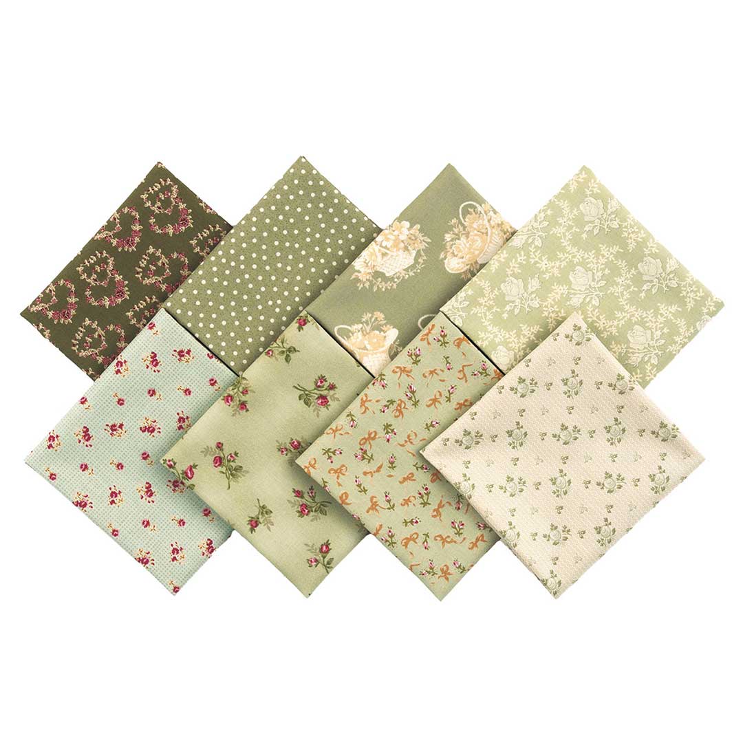 こうの早苗のカラーパレットコレクション8枚セット［グリーン系］