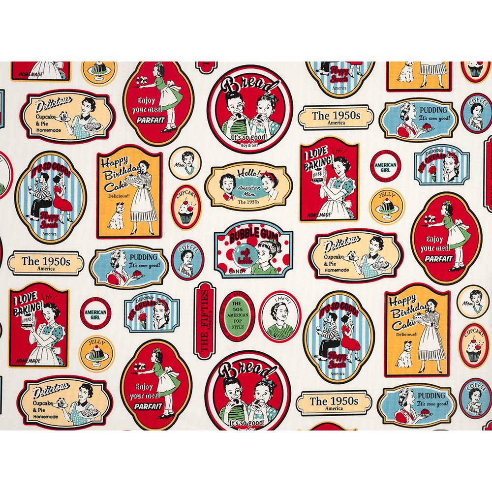 レトロステッカー 50cm単位