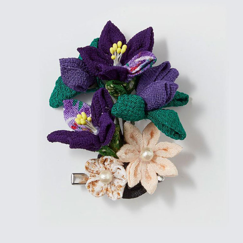 つまみ細工季節のお花キット　リンドウ