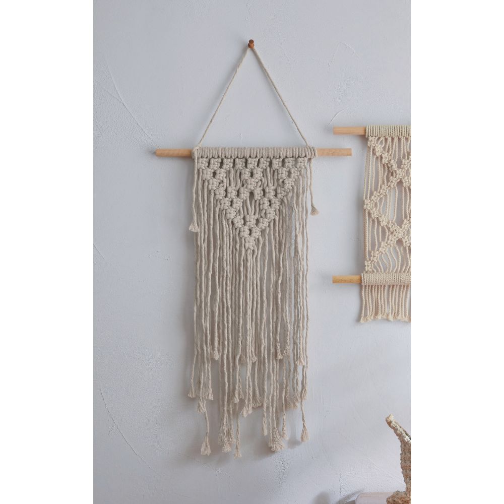 マクラメキット　タペストリートライアングル