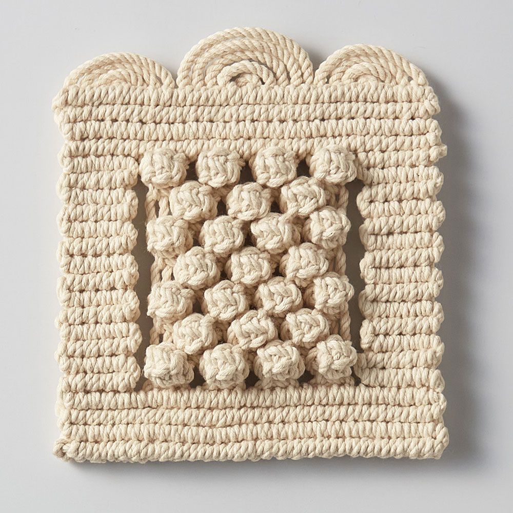 マクラメキットハオーナメント　スクエア