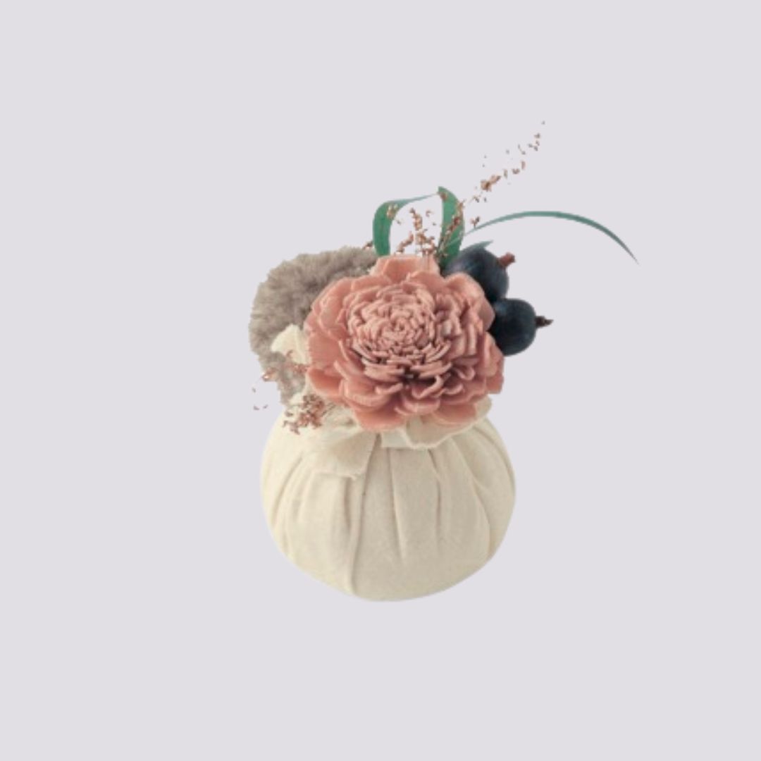 ふんわり香るフラワーサシェ　キナリ（9）