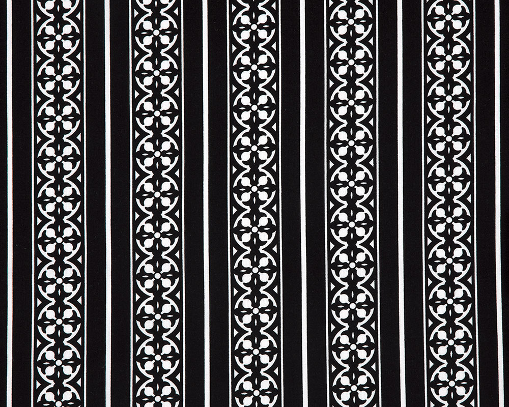 ジオメトリックストライプ　1ｍ単位