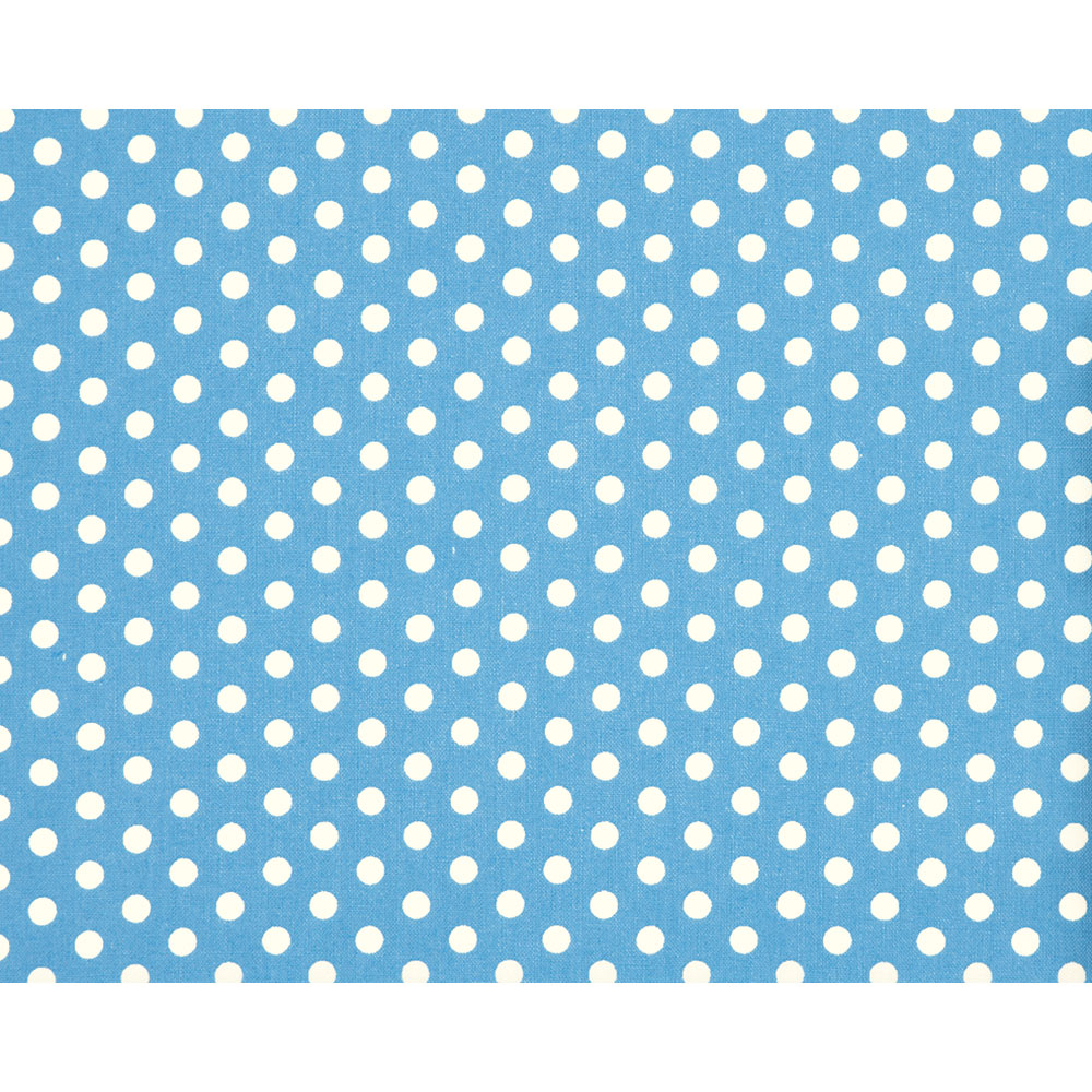 ＊ミディアムドット　1ｍ単位　ライトブルー