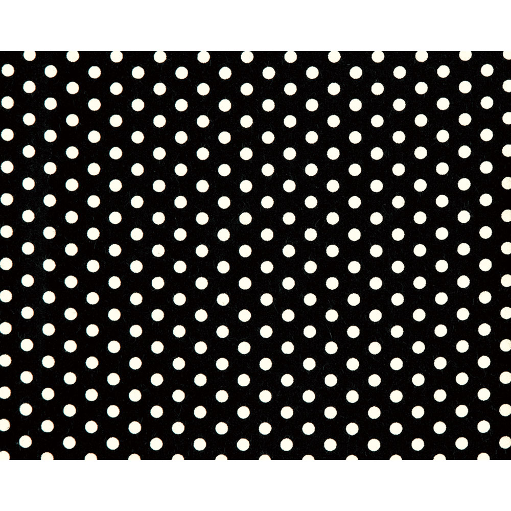 ＊ミディアムドット　1ｍ単位　ブラック