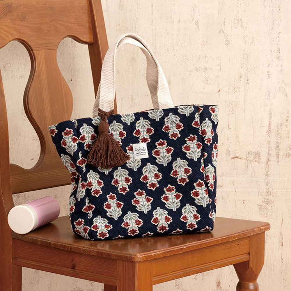 フリンジつきトートバッグ［ザラ］