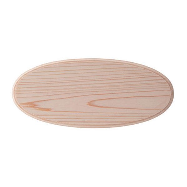 スリムオーバルプラーク