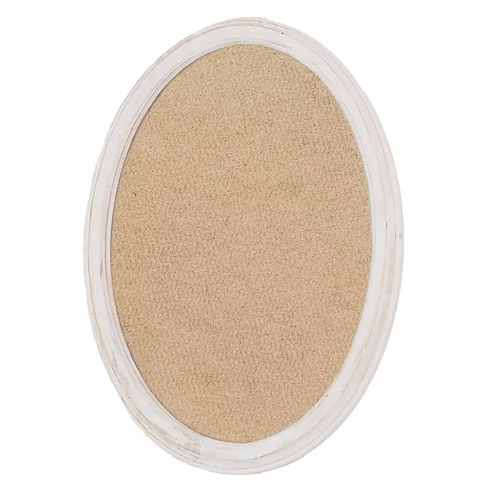 オーバルフレーム ホワイトL