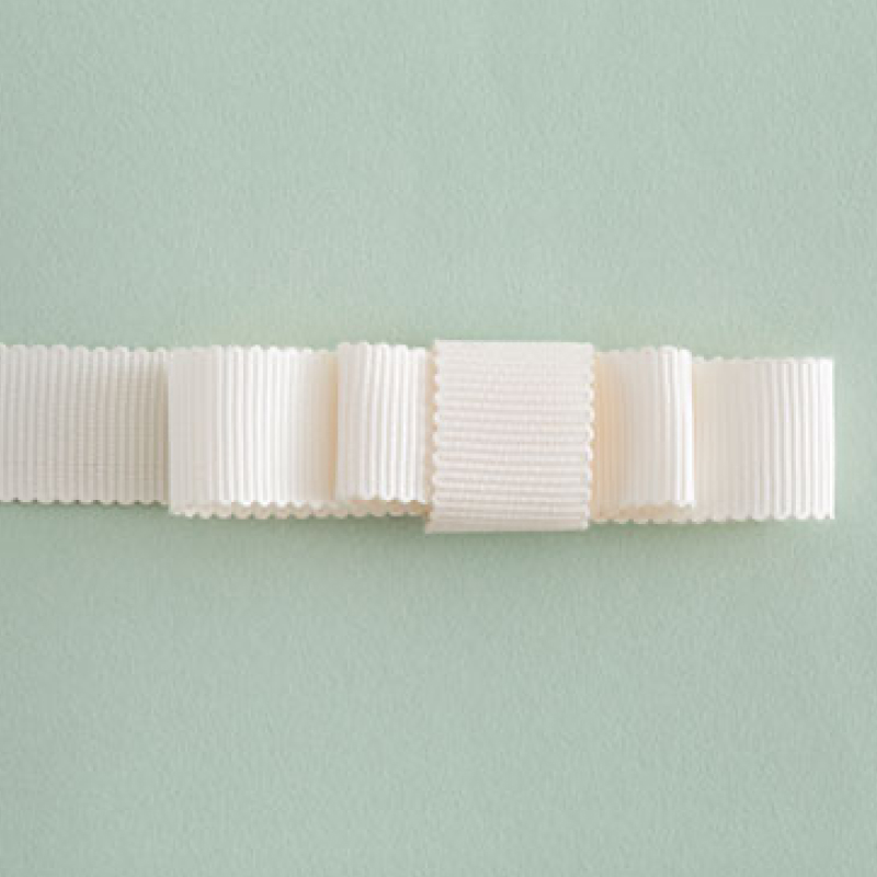 グログランリボン（オフホワイト）15mm幅