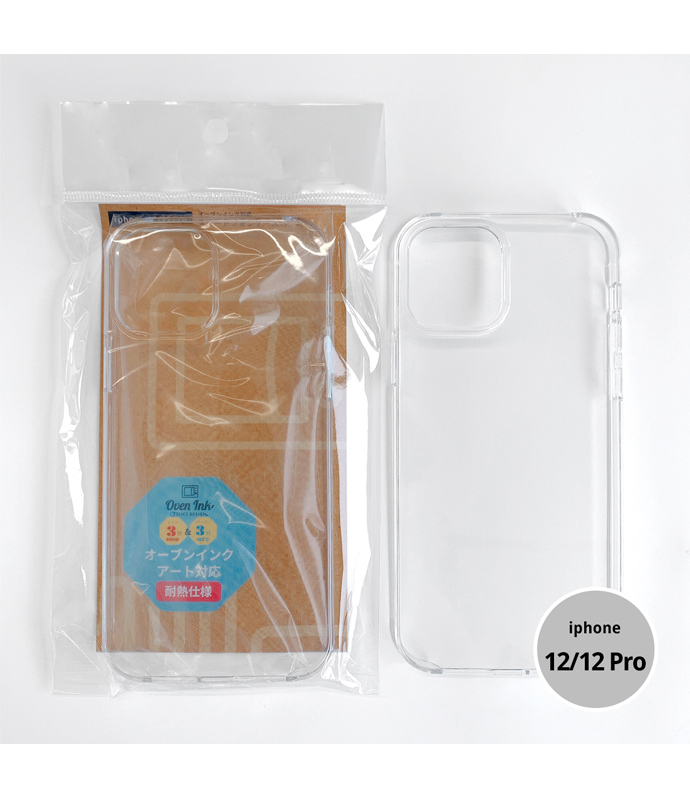 オーブンインク スマートフォンケース クリア iPhone12／12Pro