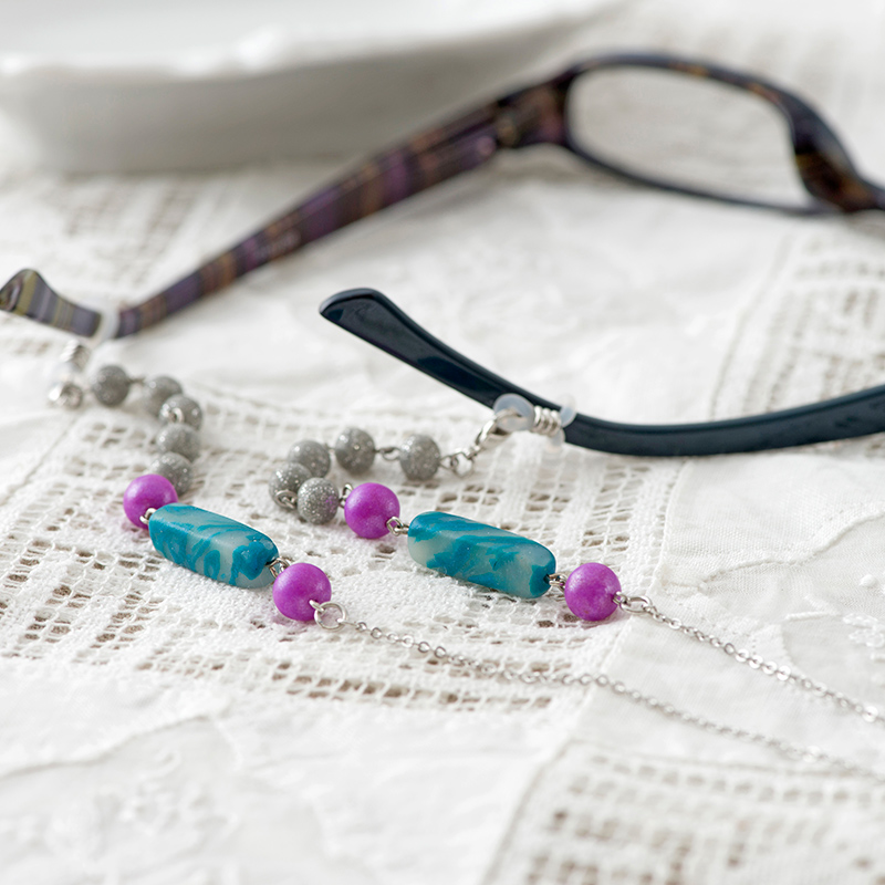 グラスホルダーシルバーチェーン