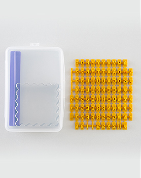 アルファベットスタンプ