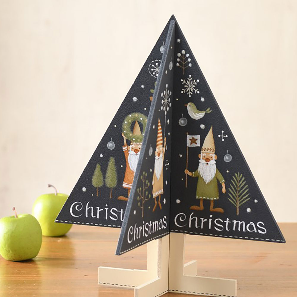 〈素材セット〉出口むつみの「ファイブ爺のクリスマスツリー」を描く 