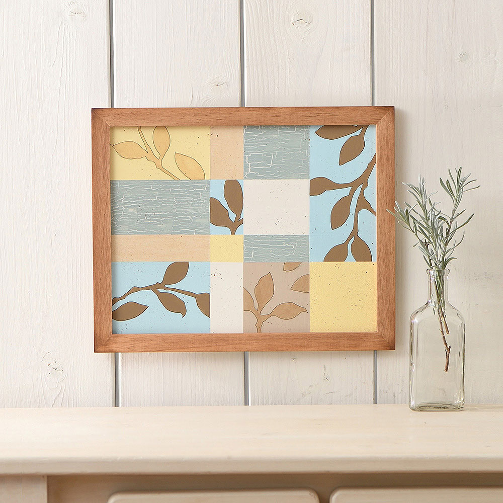 〈素材セット〉深山喜代美の「北欧風リーフフレーム」を描く 