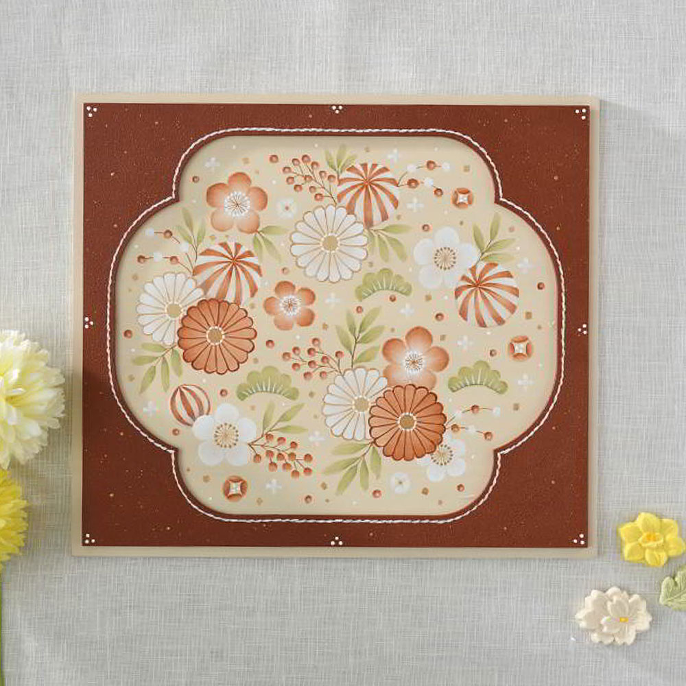 〈素材セット〉出口むつみの「新春を祝う」を描く