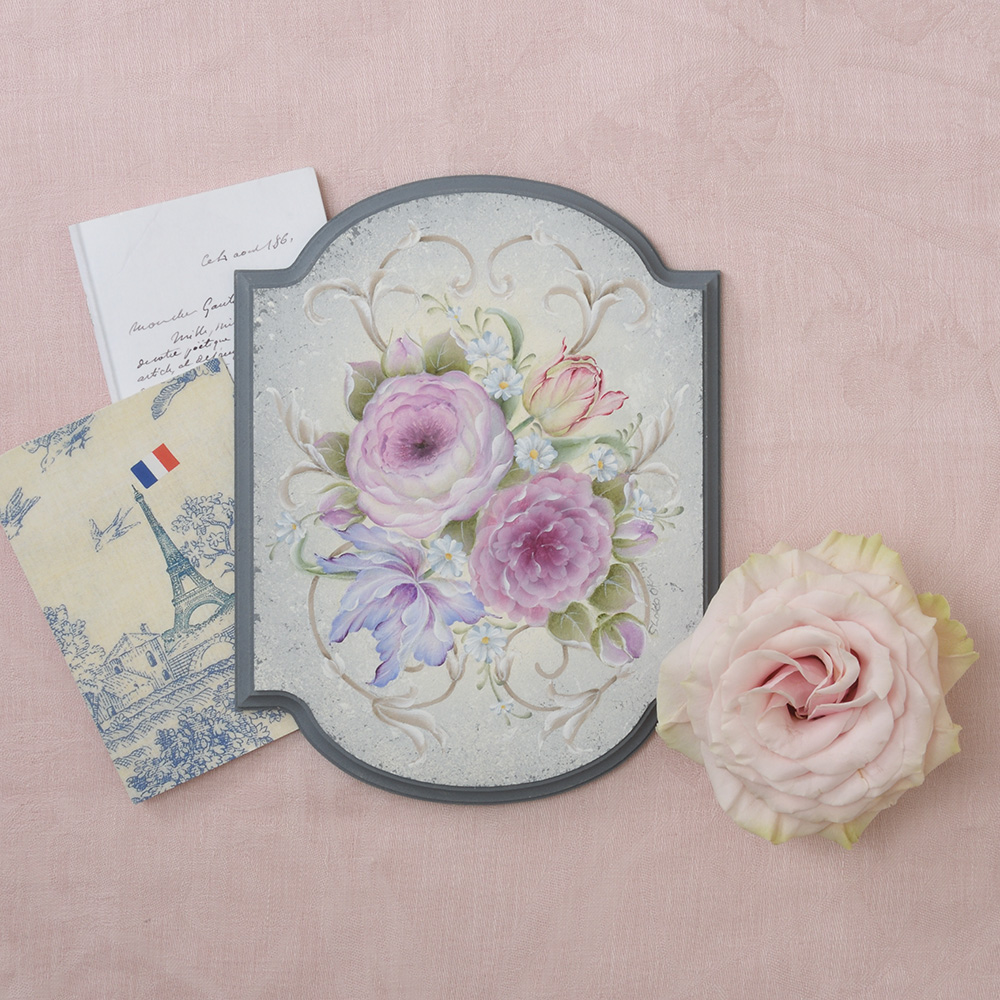 〈素材セット〉沖 昭子「フレンチブーケ ～Bouquet  la Franaise」を描く