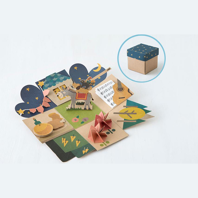 ハチナナ雑貨さんのポップアップBOX「ブレーメンの音楽隊」