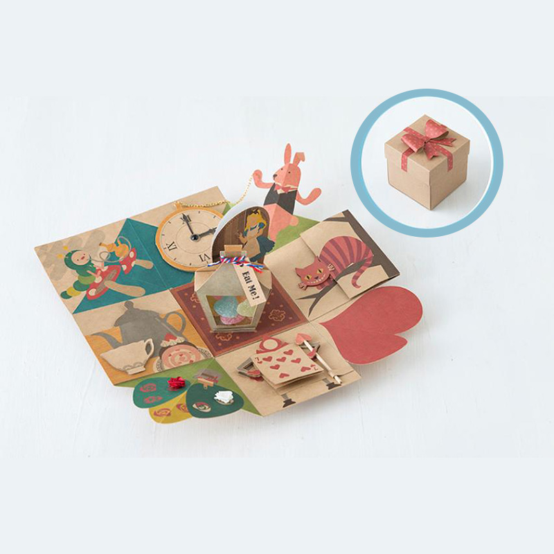 ハチナナ雑貨さんのポップアップBOX「ふしぎの国のアリス」