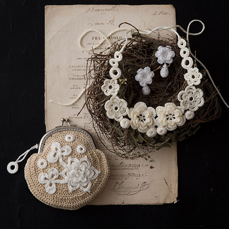 河合真弓さんのアイリッシュ・クロッシェレース