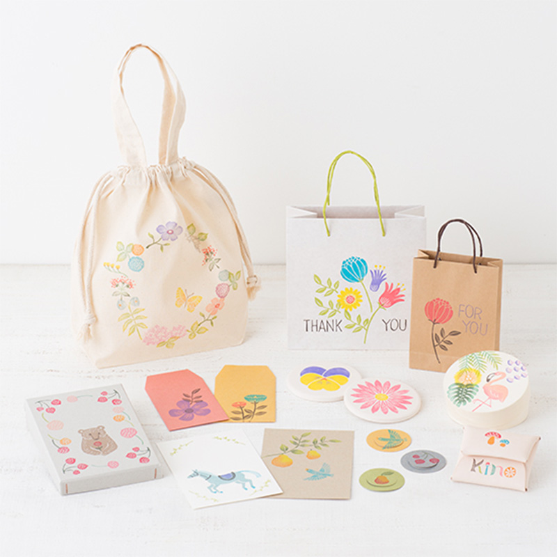 津久井智子さんの消しゴムはんこ