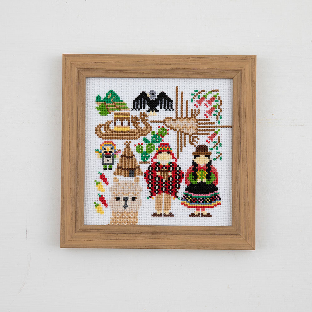 Nitkaさんの世界を旅するクロスステッチ［ペルー］