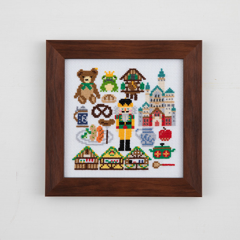 Nitkaさんの世界を旅するクロスステッチ［ドイツ］