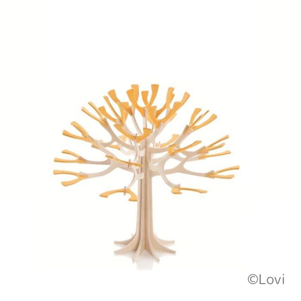 lovi（ロヴィ）シーズンツリー11．5cm／ウォームイエロー