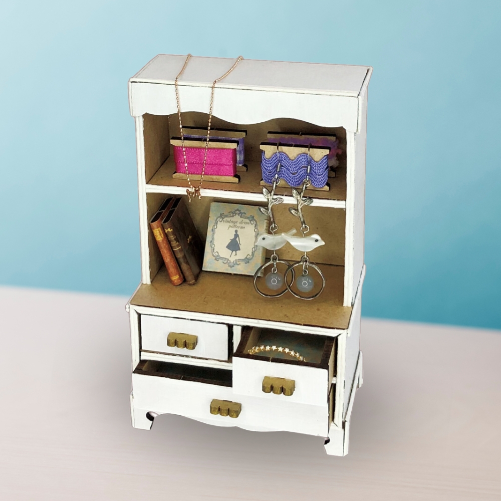 ミニチュア家具 アクセスタンドキット ［カップボード］