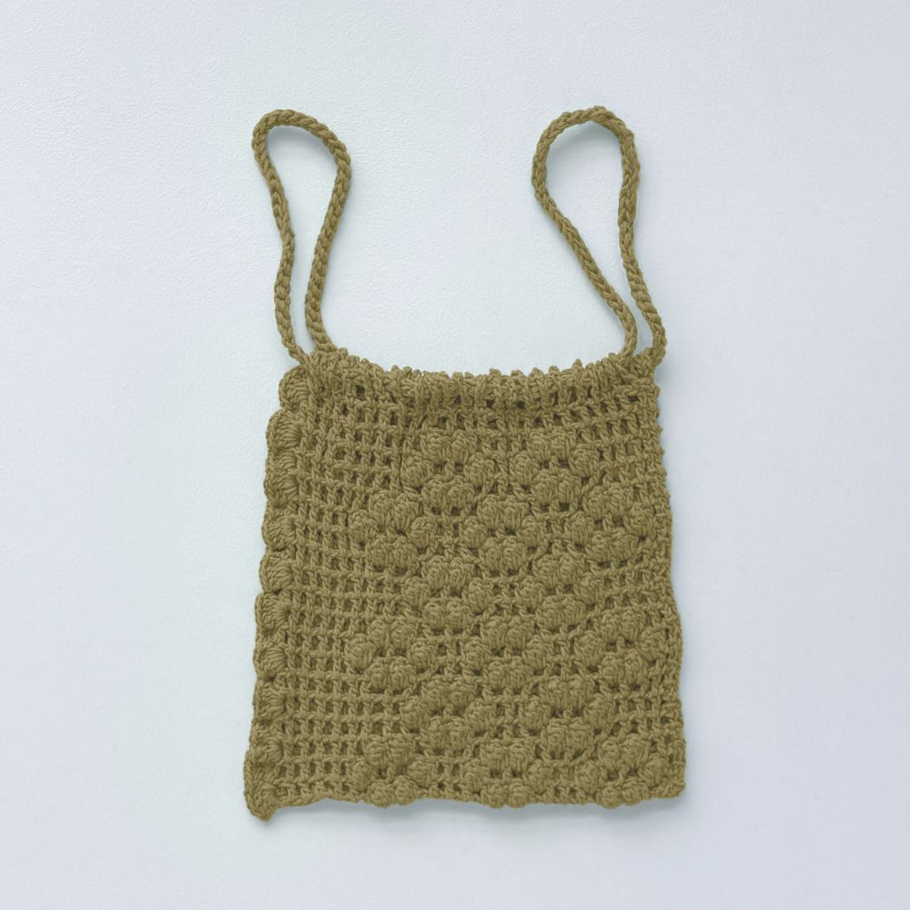 ワンサイドラッフルメッシュバッグキット[シトラスイエロー]