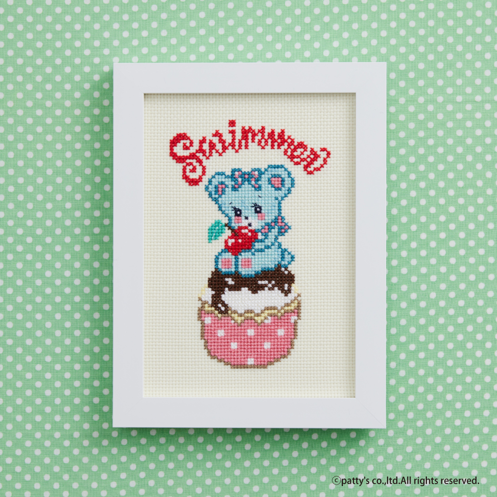 SWIMMERクロスステッチキット　ハグリー