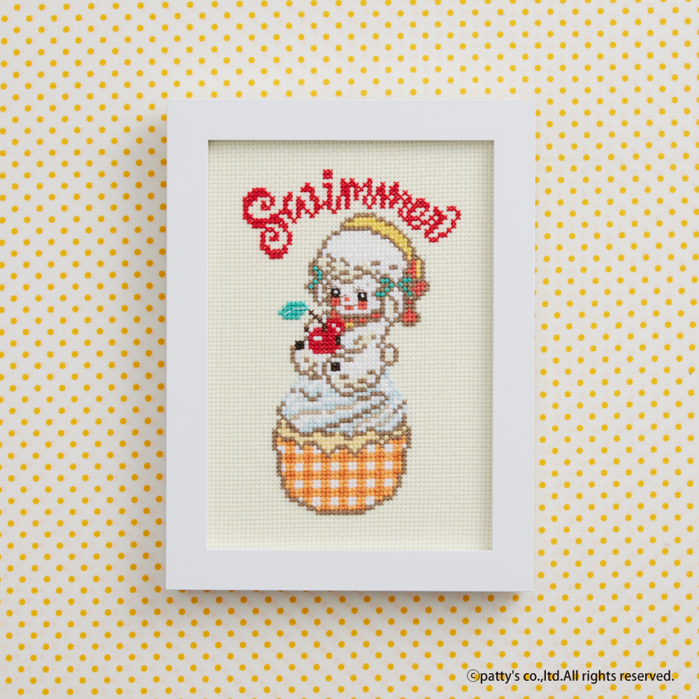 SWIMMERクロスステッチキット　ラッフィー