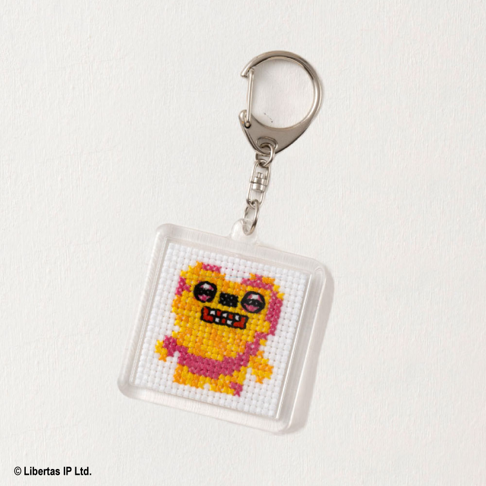 ファグラークロスステッチキーホルダーキット［オールドトゥース］